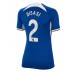 Tanie Strój piłkarski Chelsea Axel Disasi #2 Koszulka Podstawowej dla damskie 2023-24 Krótkie Rękawy